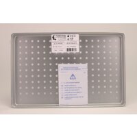 Tray Deckel gelocht silber St