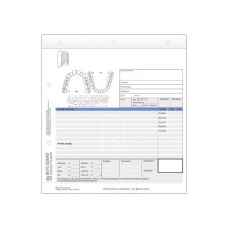 Labor-Auftrag 3-Fach Neutral  100St