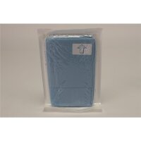 Omnia OP Tuch U-Aussch.75x90 h-blau 50St