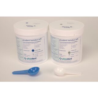 twinduo Soft A+B blau/grau 2x1,5Kg