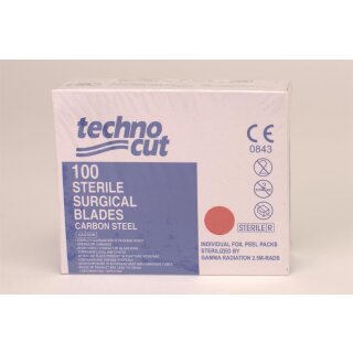 Skalpellklingen Fig.15C steril 100St