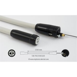 Turbineschlauch 4-Loch mit Licht