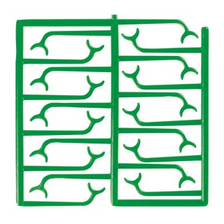 Bonyhard Klammern klein grün 10St