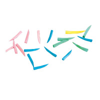 Interd.Keile Holz grün 13mm 100St