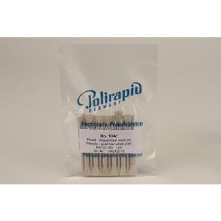 Pinsel Hst Ziege weiß  Dtz