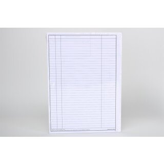 Verlaufsbogen DIN A4 2-S weiß 200St