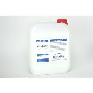 No-Bubble Abdruckspray 5L Kan