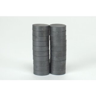 Rundmagnet 20x6 mm  Pa
