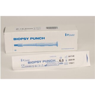 Biopsy Punch Ø 6mm Schleimhautst.10St