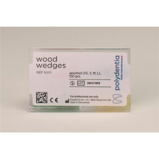 Interd.Keile Holz Assortiert  100St