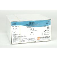 Seide E schwarz 4/0 HS18 2Dtz