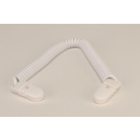 Serviettenkette groß weiß St