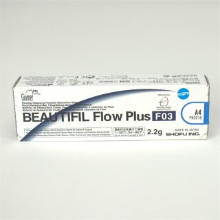 Beautifil Flow plus F03 A4 2,2gr Spr