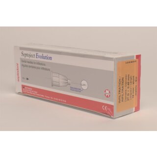 Septoject Evolution 27G 0,4x16mm kurz