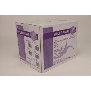 Nitril Violet Pearl XS 5-6 10x100St