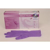 Nitril Violet Pearl XS 5-6 10x100St