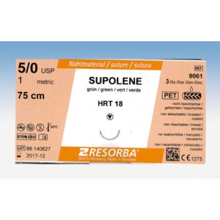 Supolene grün gefl.5/0 HRT18 3Dtz