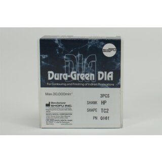 Dura-Green Dia TC2 Hst 3St