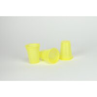 Mundspülbecher PP 180ml gelb    30x100St