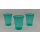 Mundspülbecher PP 180ml grün-tr.30x100St