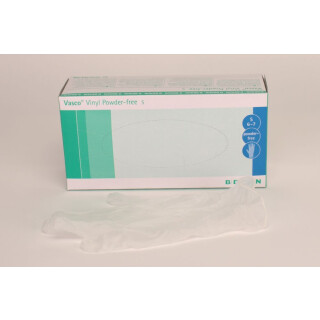 Vasco Vinyl Powderfree Gr. S  100St