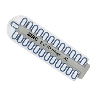 EZ-ID Markierungsringe Xgroß blau 25St