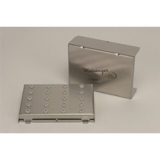 Bohrerständer silber f. 20Wst/FG  St