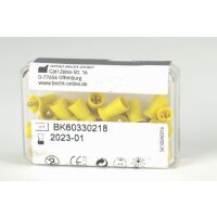 Prophy Polierer schraubb. gelb hart 24St