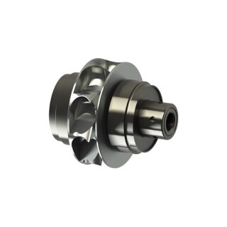 Rotor, Keramik Kugellager, Hartmetallbohrerf.