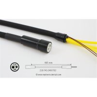 Turbineschlauch 4-Loch mit Licht