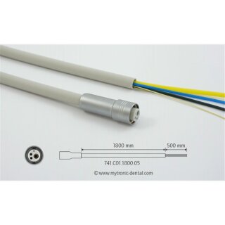 Turbineschlauch 2/3-Loch (Borden)