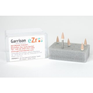 eZr Polierer orange fein kon. groß 5St