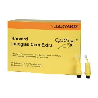 Harvard Ionoglas CE OptiCap univ.50x0,4g
