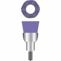 Smart Jun.Cup purple 5 nylon screw 100St