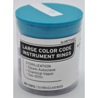 Kodierringe groß violett 50St