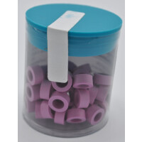 Kodierringe groß violett 50St