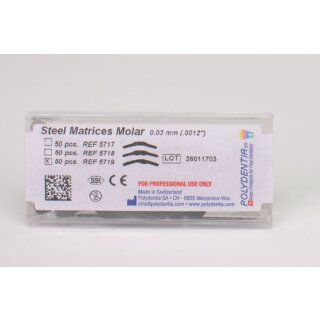 Matrizen Superdünn 0,03mm 5719 50St