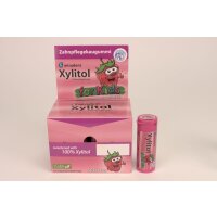Xylitol Chew. Gum f. Kids Erdbeer 12er