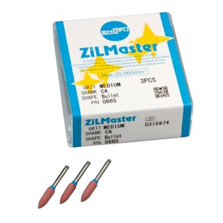 ZiLMaster Medium CA Bullet 3St