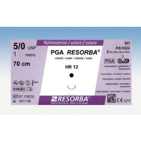 Resorba PGA violett 3/0 HS22 2Dtz