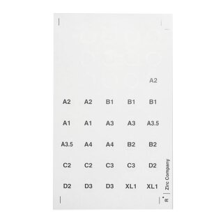 Zirc Farbaufkleber f. Compositwanne 2St