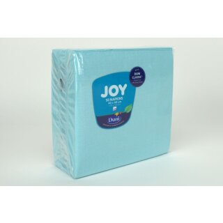 Zelltuch Serviette 40x40cm mintblue