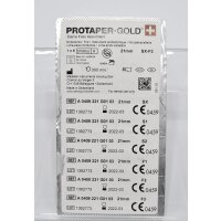 PROTAPER Gold sortiert 21mm   6St