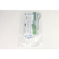 Handspiegel "Zahn" weiß 27cm  St