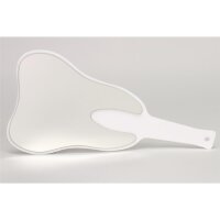 Handspiegel "Zahn" weiß 27cm  St