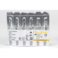 NiTi-K Reamer 25mm size 20 6pcs