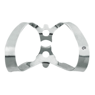 Kofferdam Klammer matt Nr. 9   St