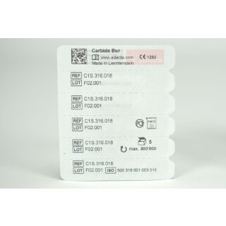 HM Bohrer Edenta FGXL C1S.018 5St