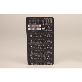 RaCe 702 NiTi 2% ISO 60 25mm CL 6St