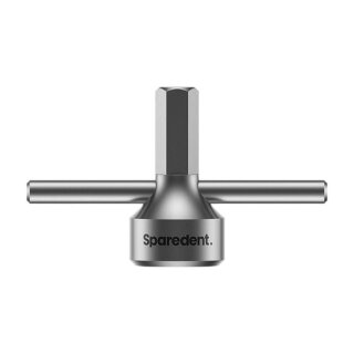 Schlüssel für Druckknopfdeckel mit Aufsatz für Drehmomentschlüssel